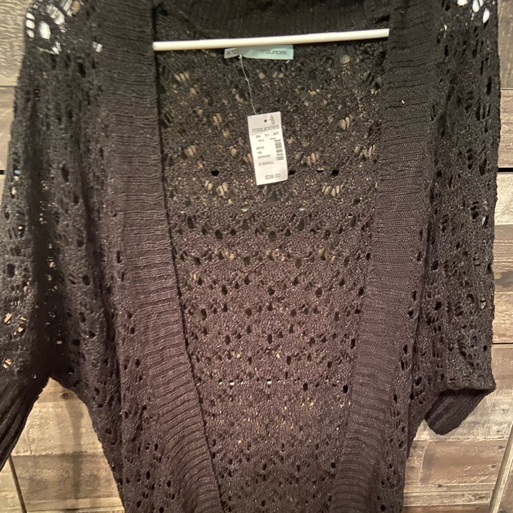 Maurice’s Black Cardigan